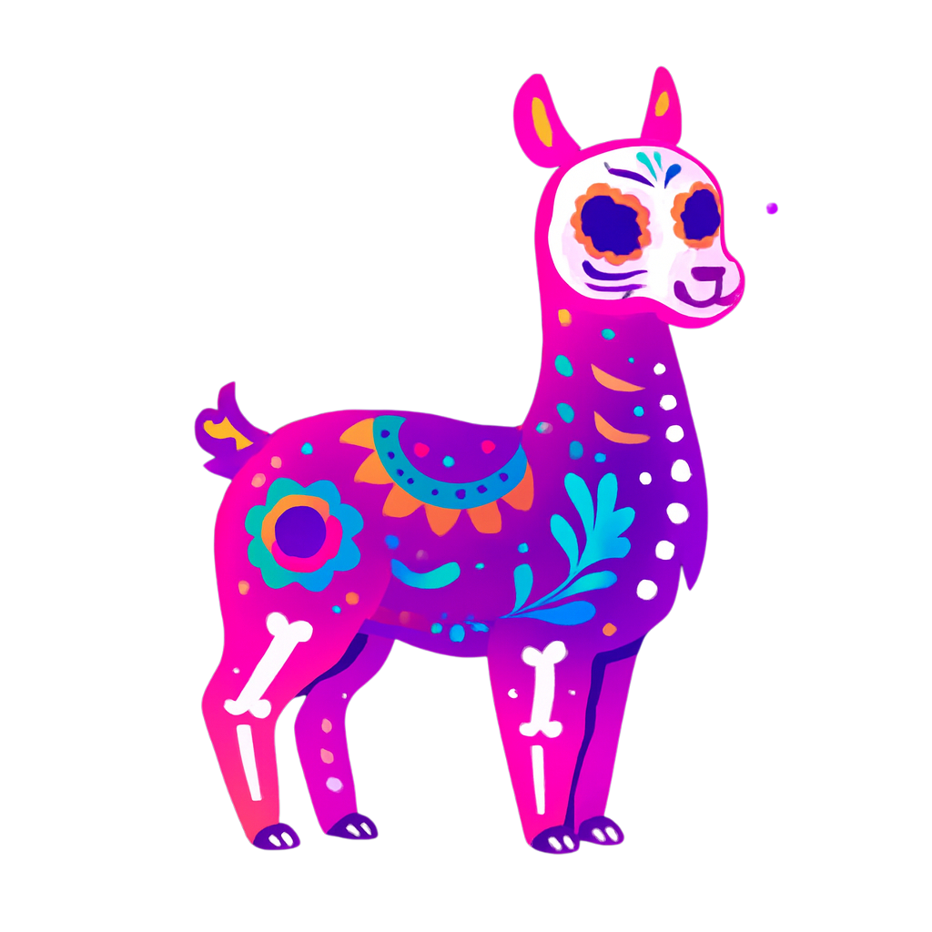 Glowing Llama